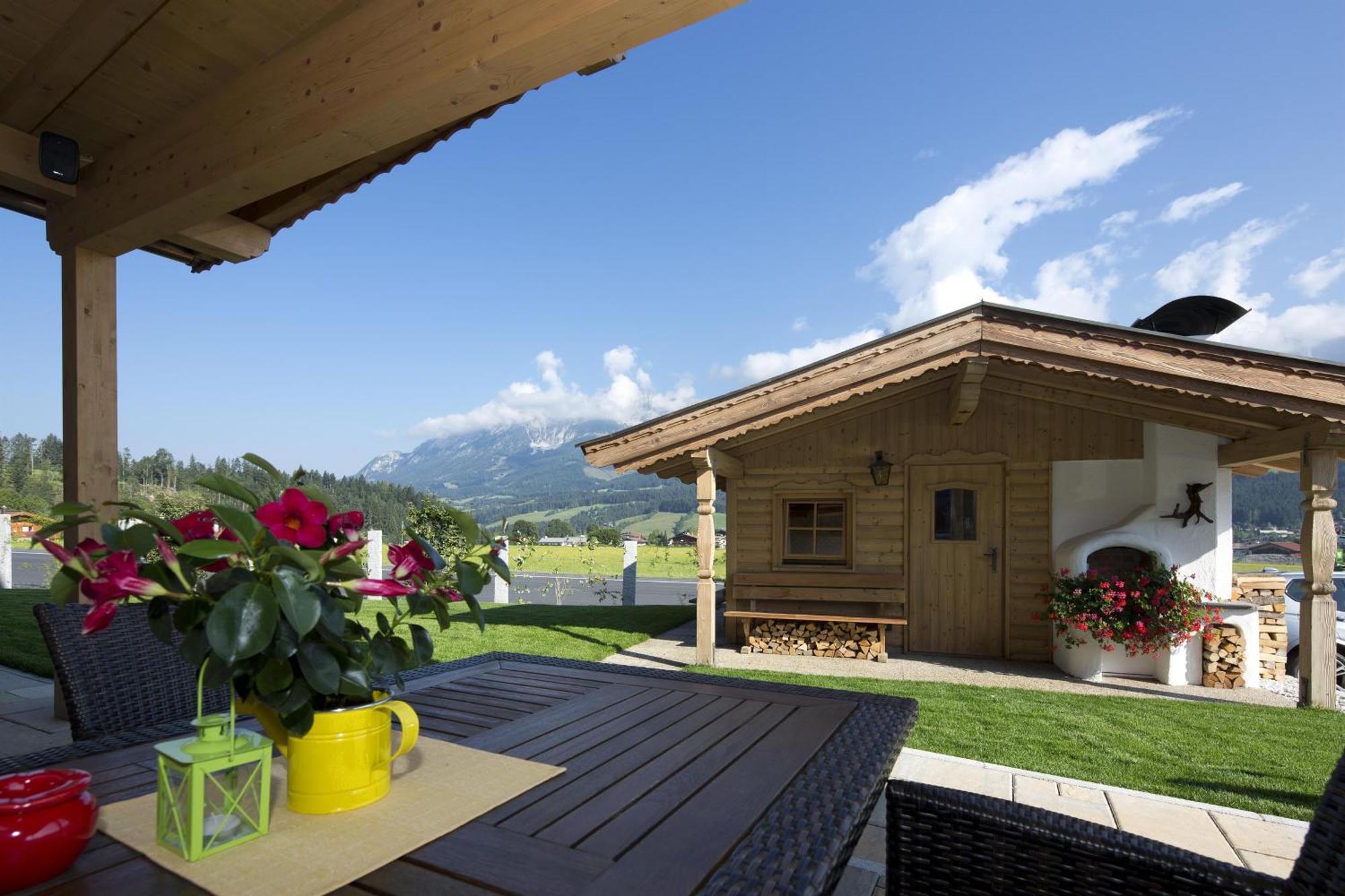 Hotel Garni Bavaria Елмау Екстериор снимка