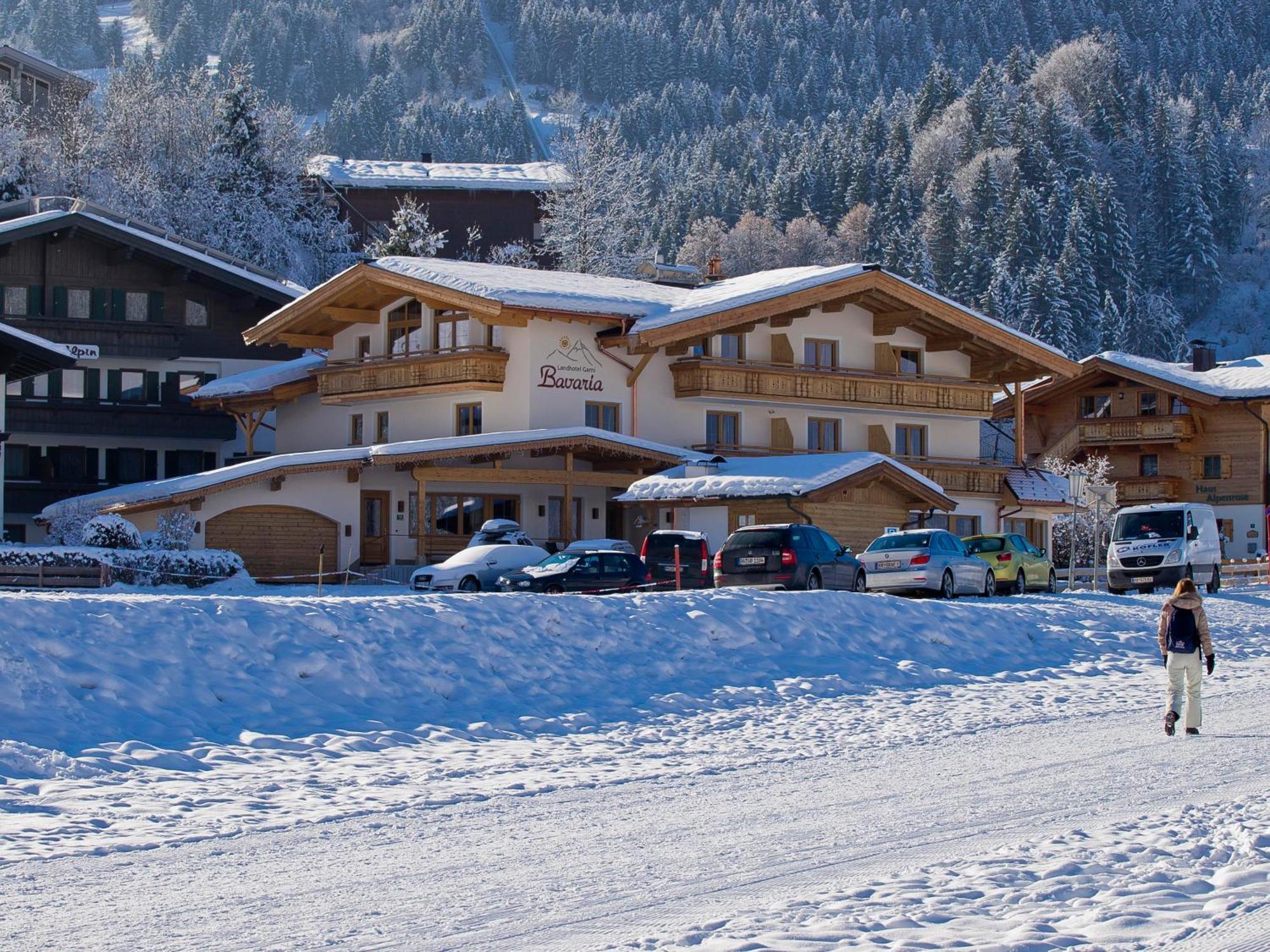 Hotel Garni Bavaria Елмау Екстериор снимка